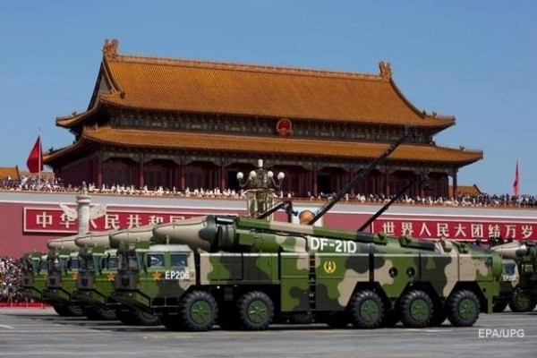 В США признали превосходство Китая в вооружении