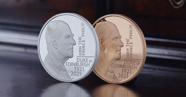 В Великобритании выпустили монету в память о супруге Елизаветы II
