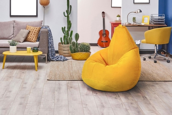 Кресло груша — отличны вариант для детской комнаты