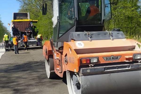 Дорожники в Одесской области отремонтировали трассу Т-16-44 до границы с Молдовой