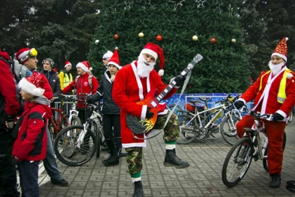 В Виннице пройдет новогодний велопарад