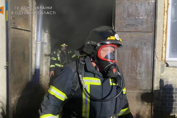 В Одессе горел завод Украинского общества слепых