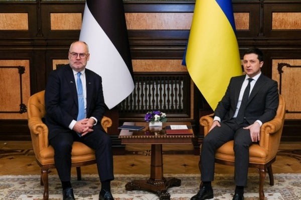 В Киеве началась встреча президентов Украины и Эстонии