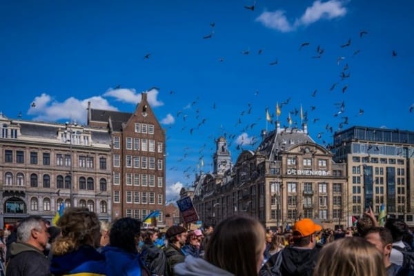 В Нидерландах прошел концерт-митинг в поддержку Украины