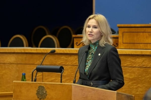 Заместитель председателя ВР Кондратюк обратилась к парламенту Эстонии