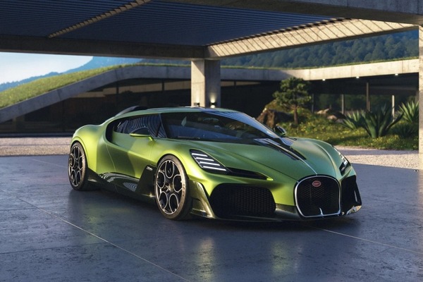 Bugatti Brouillard: эксклюзивный гиперкар с двигателем W16