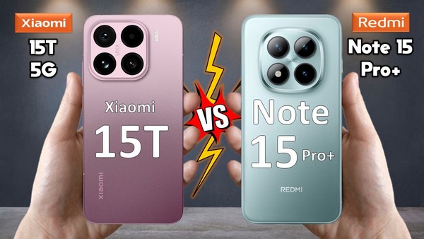Xiaomi 15T VS Redmi Note 15 Pro 5G: лідери продуктивності та стилю