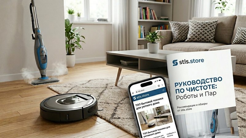Робот-пылесос и пароочиститель: бытовая техника для каждого дома
