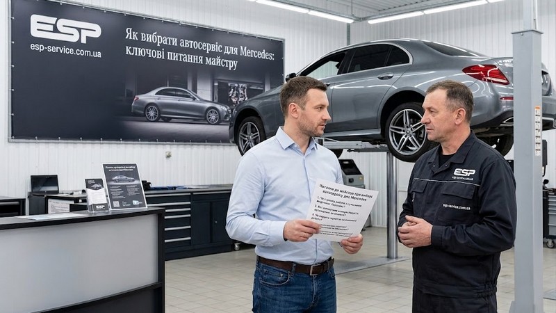 Как выбрать свой автосервис для ремонта Mercedes: ключевые вопросы мастеру