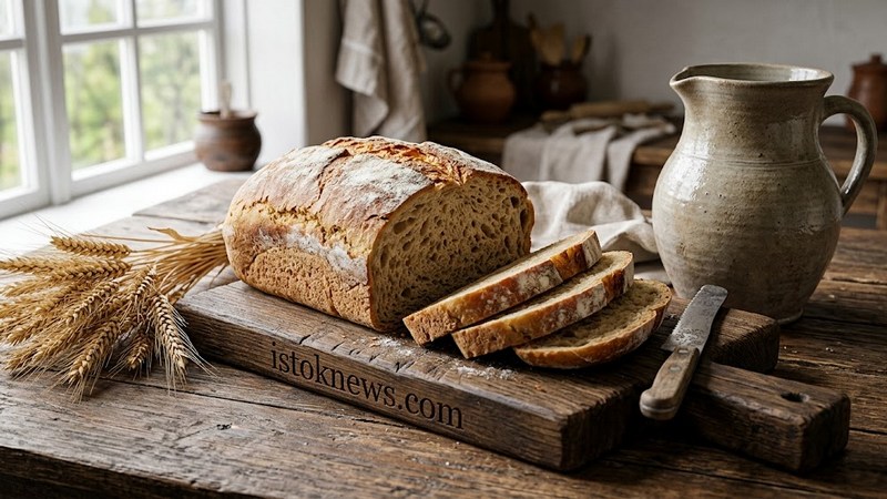 Постный крестьянский хлеб в форме: самый простой рецепт на воде
