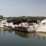 Эхо Второй мировой войны: из-за засухи на Дунае показался затонувший немецкий флот