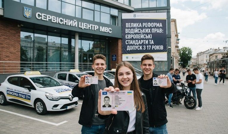 Большая реформа водительских прав в Украине: за руль с 17 лет и новые еврокатегории