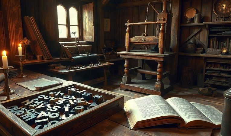 Подвиг Иоганна Гутенберга: как изобретение литерного печатного станка изменило мир