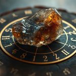 Метеоритный кристалл в окружении зодиакальных колец