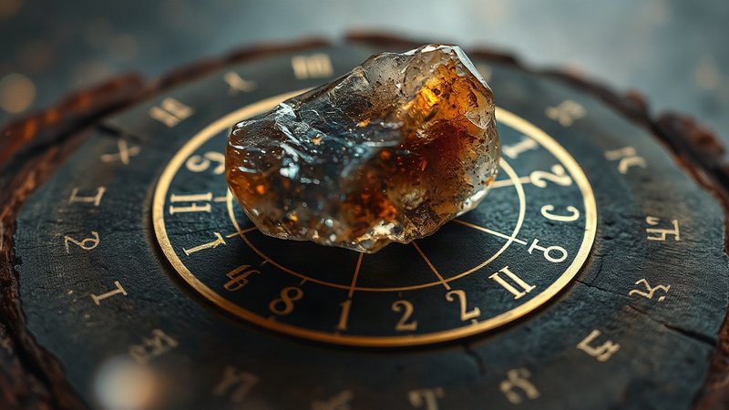 Метеоритный кристалл в окружении зодиакальных колец