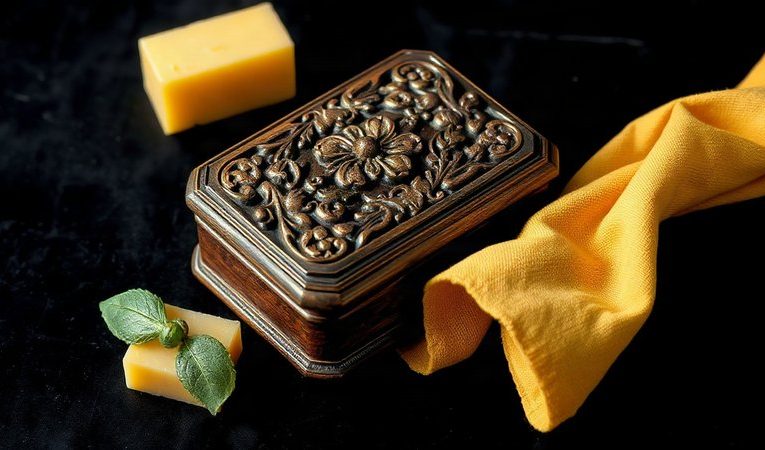 Пчелиный воск и мягкая фланель: как законсервировать деревянную резную шкатулку