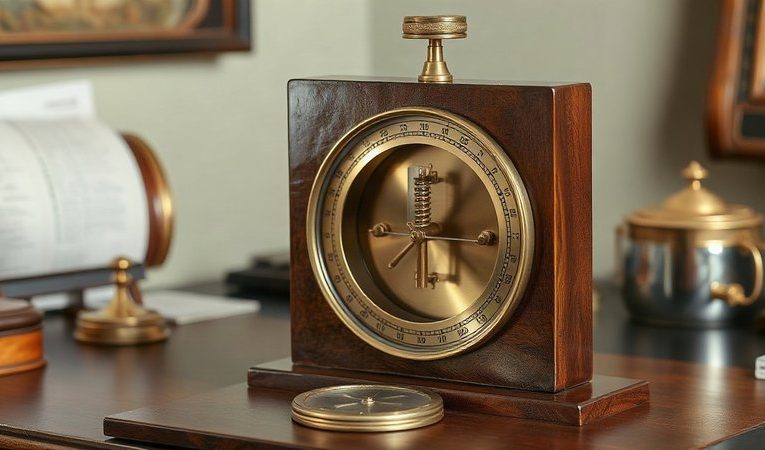 Изобретение анероида Люсьеном Види в 1844 году: герметичная металлическая мембранная коробка без использования ртути