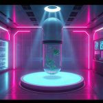 Биофизический эксперимент с изолированным образцом клеток в камере с квантовыми датчиками