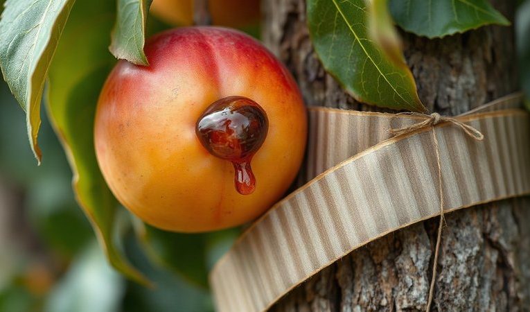 Защита сливы от сливовой плодожорки без химии: феромонные ловушки и ловчие пояса